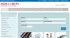 Desktop Screenshot of hidragrupa.hr